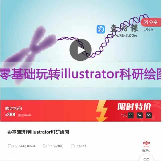 零基础玩转illustrator科研绘图
