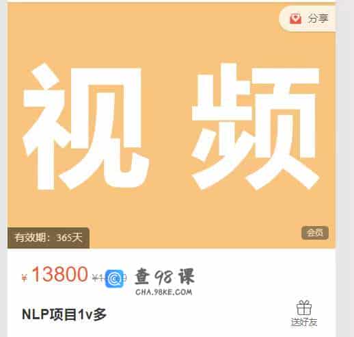 NLP项目1v多