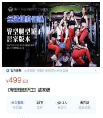 【臀型腿型矫正】居家版