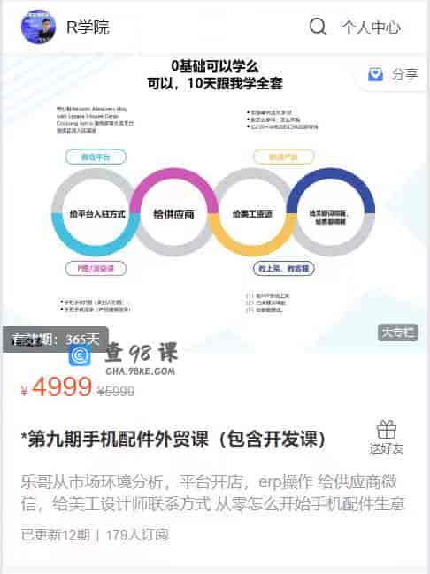 S1584  *第九期手机配件外贸课（包含开发课