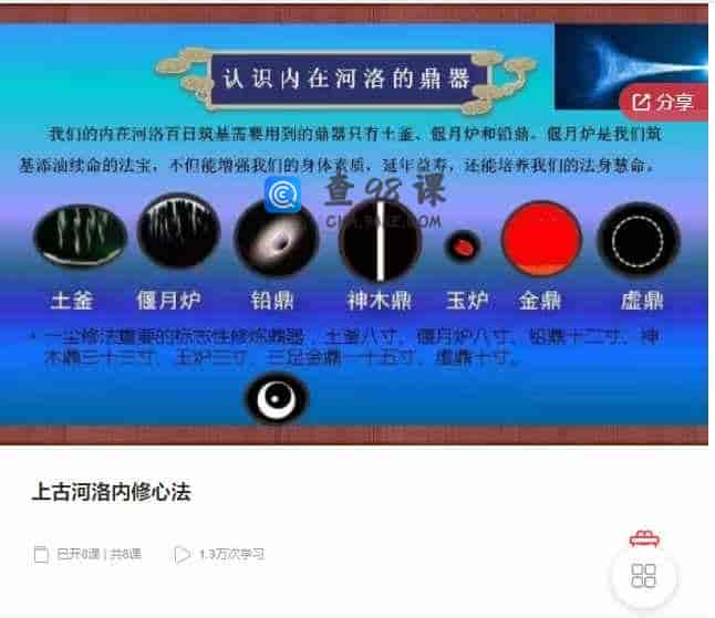 千聊 – 上古河洛内修心法