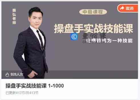 操盘手实战技能课 1-1000