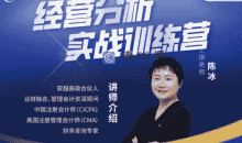 陈冰讲师经营分析 实战训练营教程